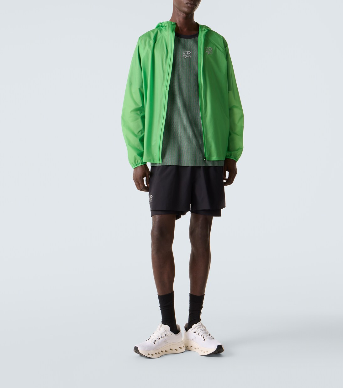 x On striped technical jersey T-shirt | Loewe