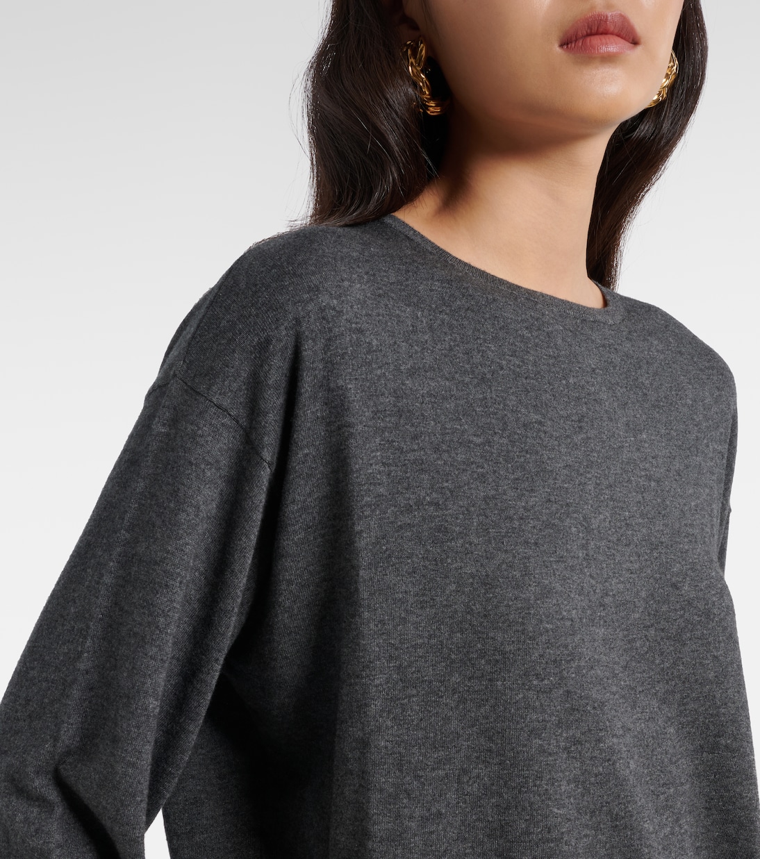 N°347 Aries cotton and cashmere top | Extreme Cashmere