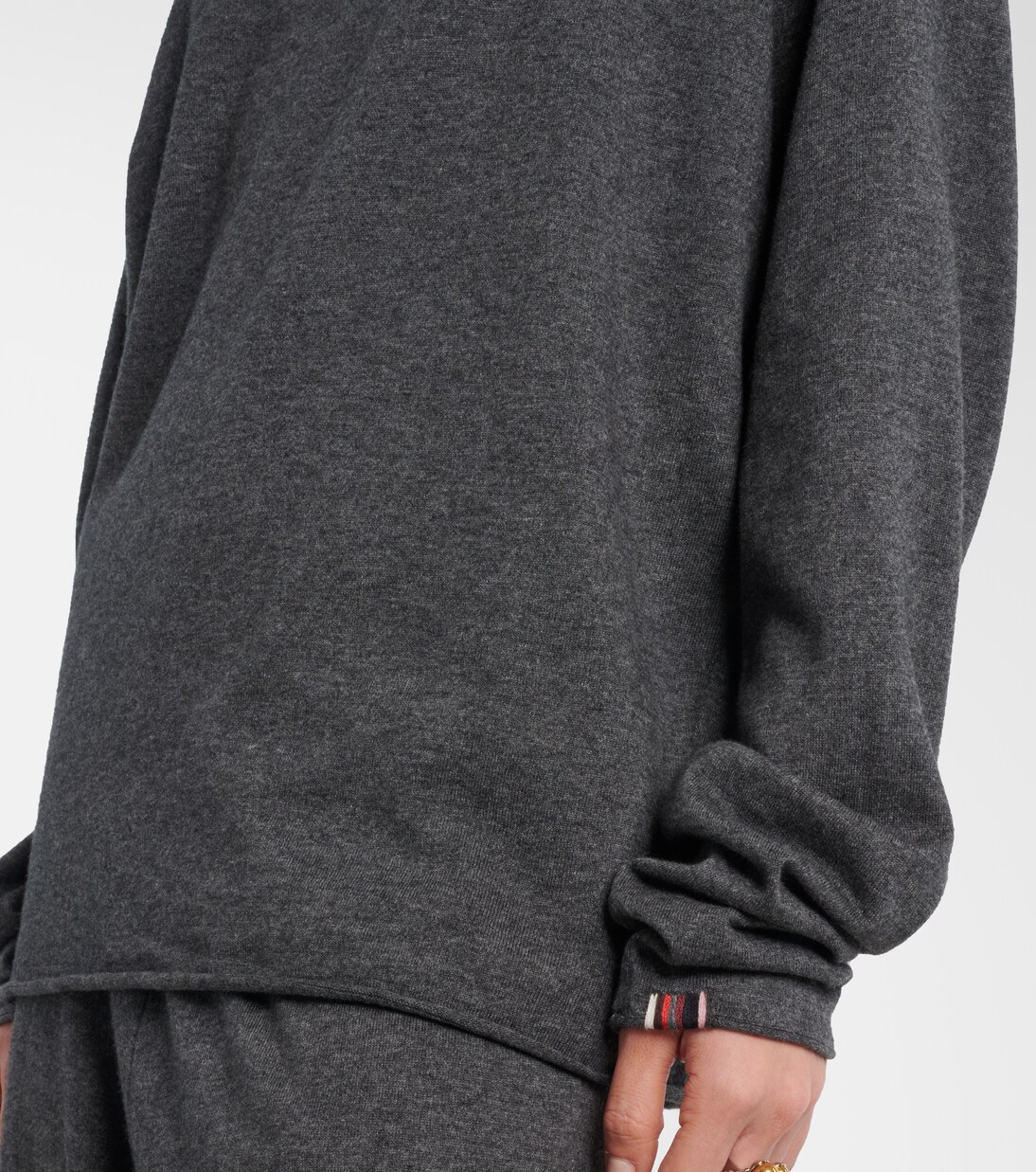 N°347 Aries cotton and cashmere top | Extreme Cashmere