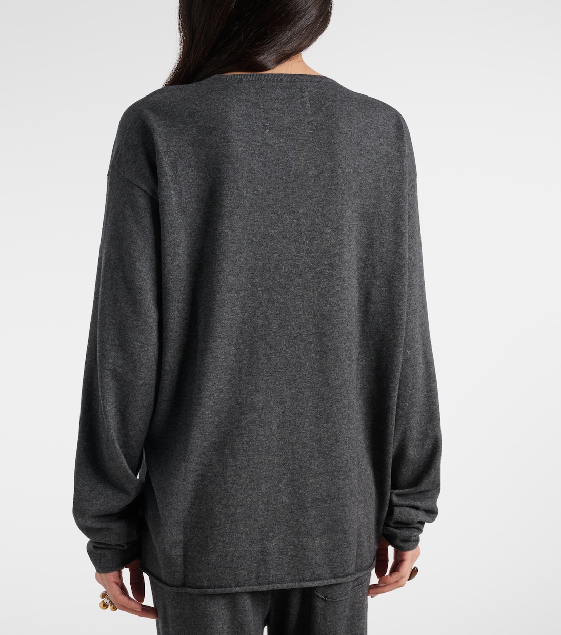 N°347 Aries cotton and cashmere top | Extreme Cashmere