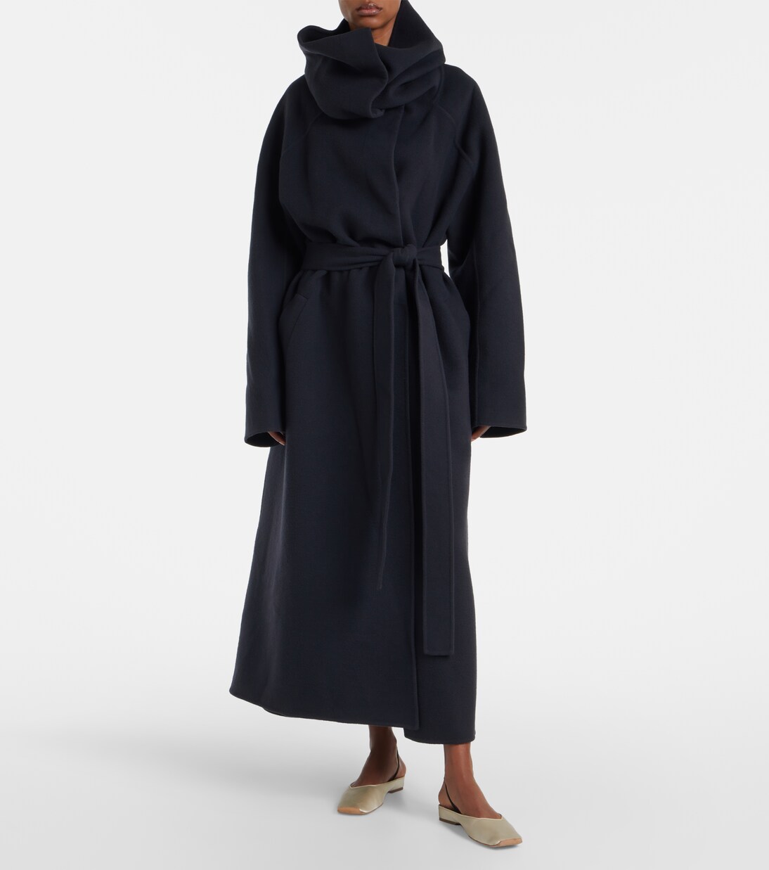 Liza wool and cashmere overcoat | Calvin Klein
