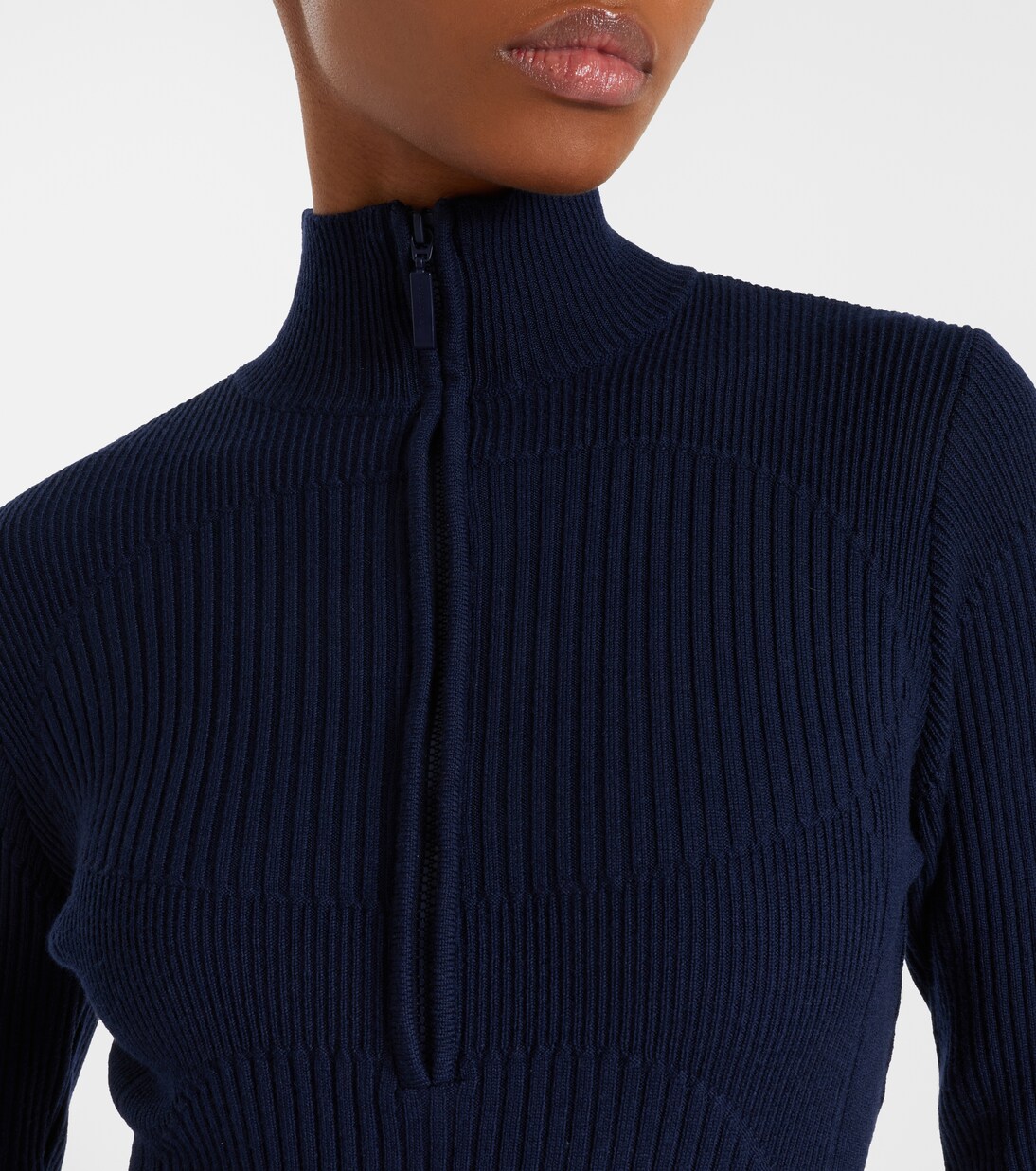 Butte ribbed-knit wool ski bodysuit | Cordova
