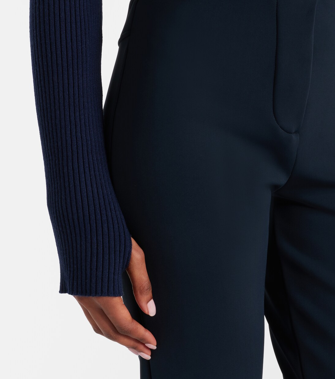 Butte ribbed-knit wool ski bodysuit | Cordova