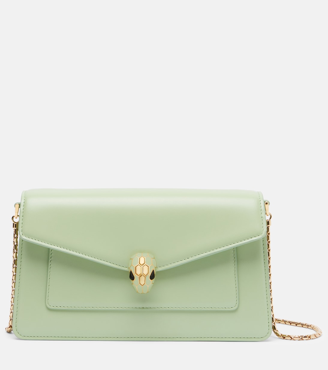 Serpenti Forever Small leather crossbody bag | Bvlgari