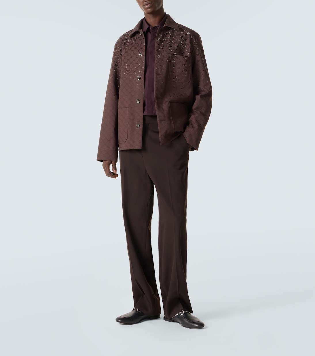 Hemd aus Baumwollpopeline | Gucci