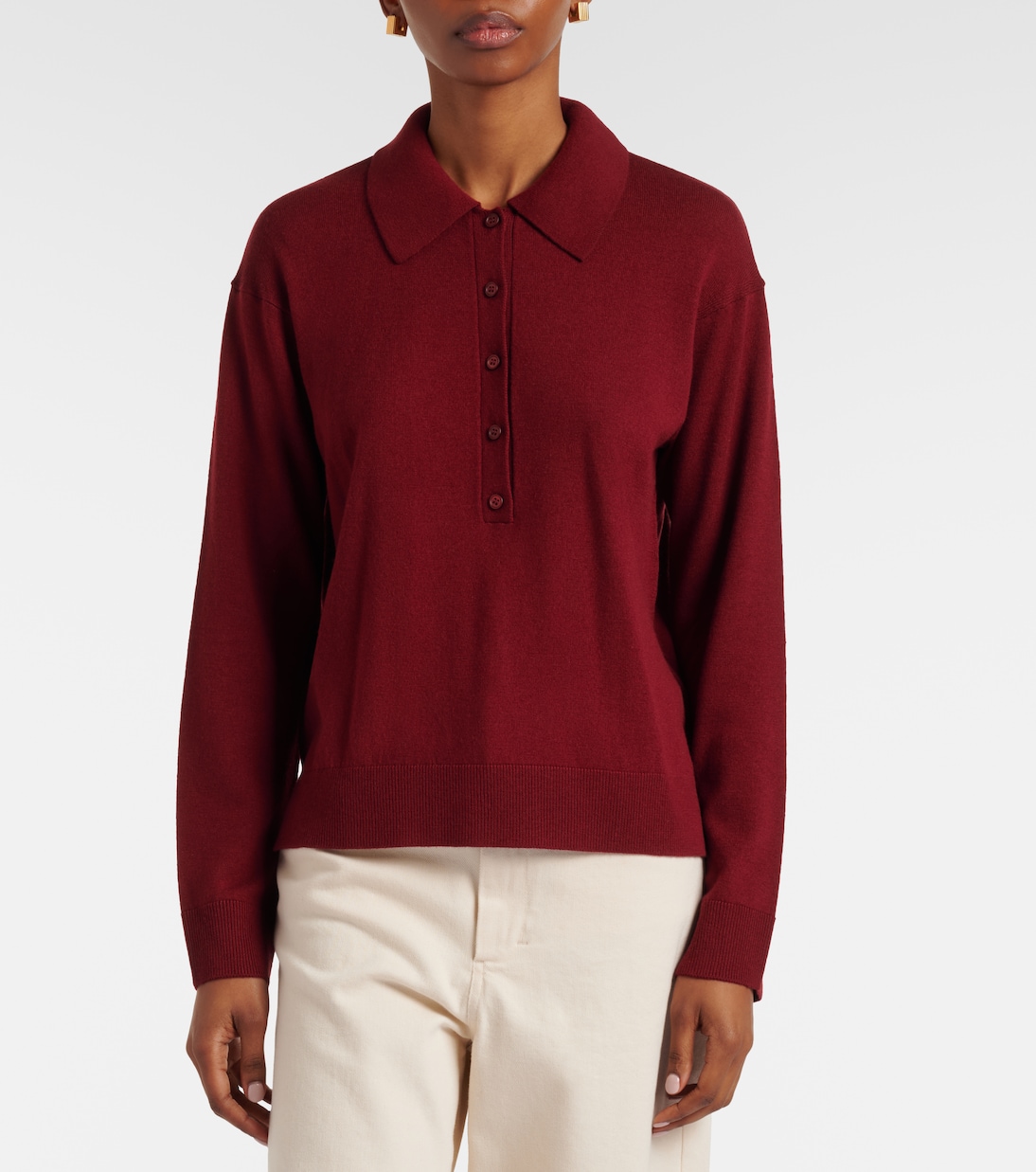 Frisia wool polo sweater | 'S Max Mara