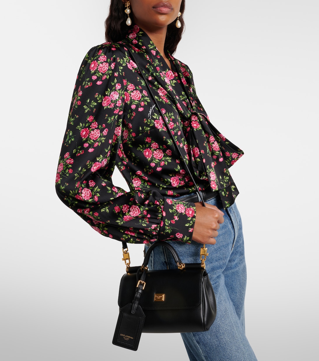 Tote Bag My Sicily Small aus Leder | Dolce&Gabbana