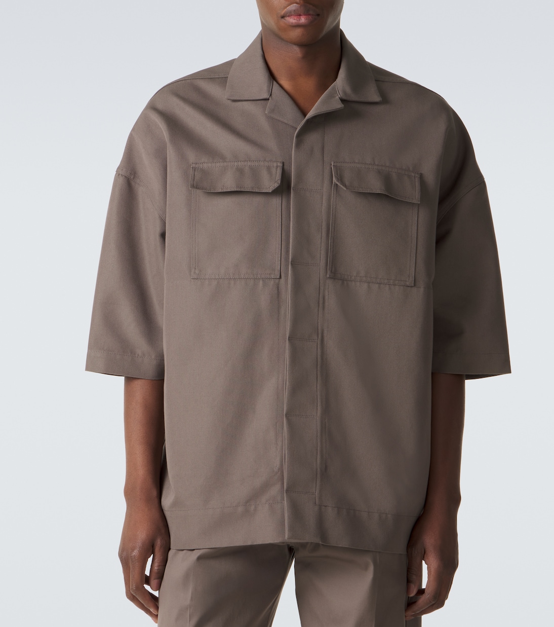 Cotton-blend shirt | Rick Owens