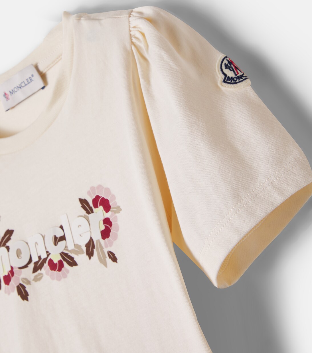 Logo cotton jersey T-shirt | Moncler Enfant