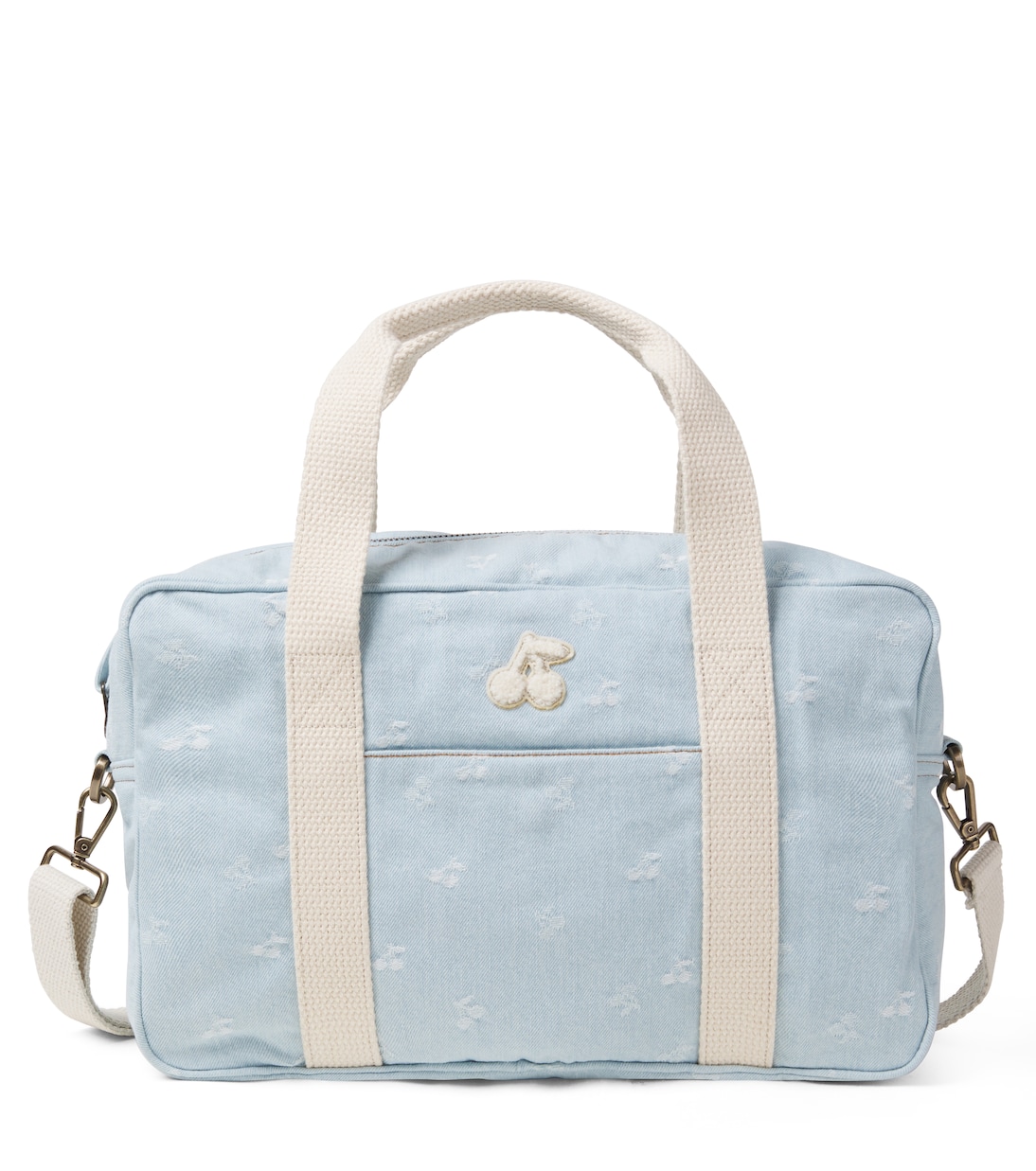 Gigia embroidered denim changing bag | Bonpoint