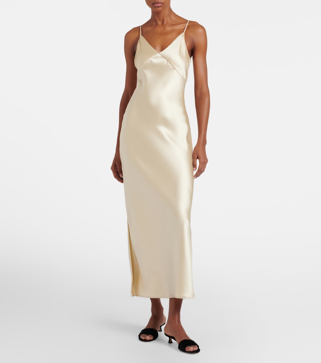 Combo leather slides | The Row