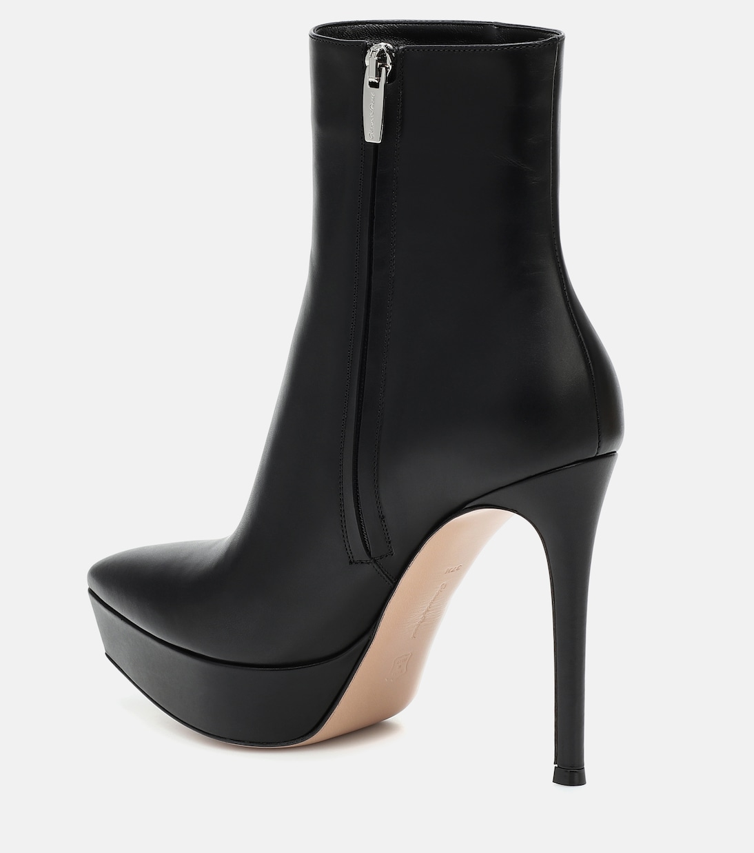 Stivaletti Dasha 120 in pelle con platform | Gianvito Rossi