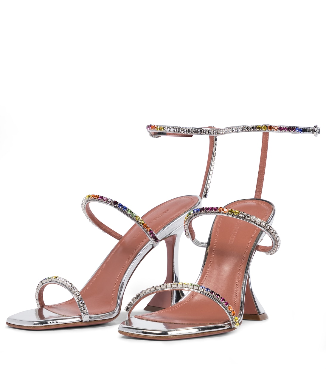 Gilda embellished leather sandals | Amina Muaddi