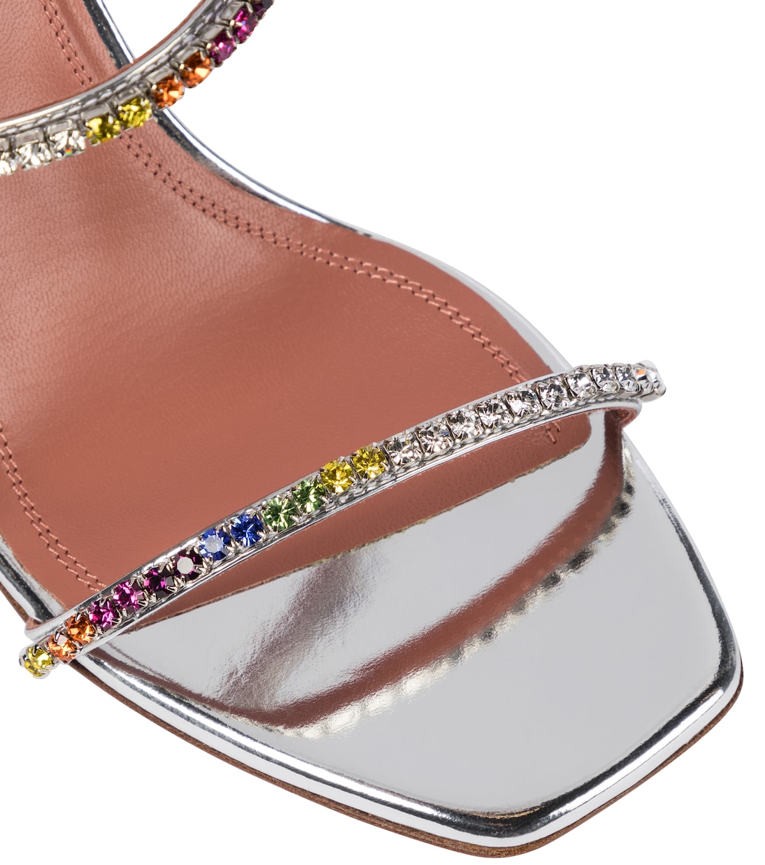 Gilda embellished leather sandals | Amina Muaddi