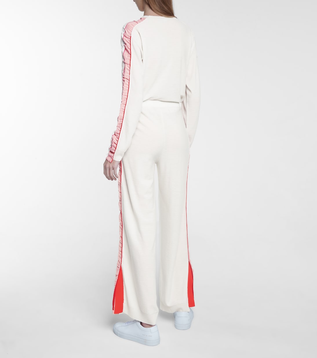Monogram virgin wool sweatpants | Stella McCartney