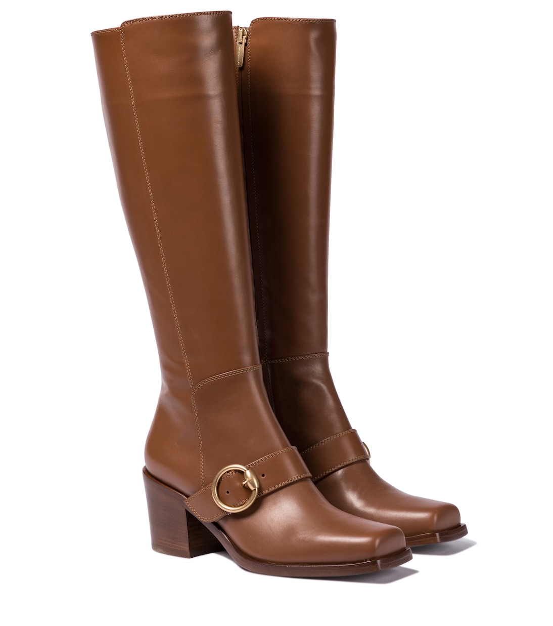 Botas altas Wayne 60 de piel | Gianvito Rossi