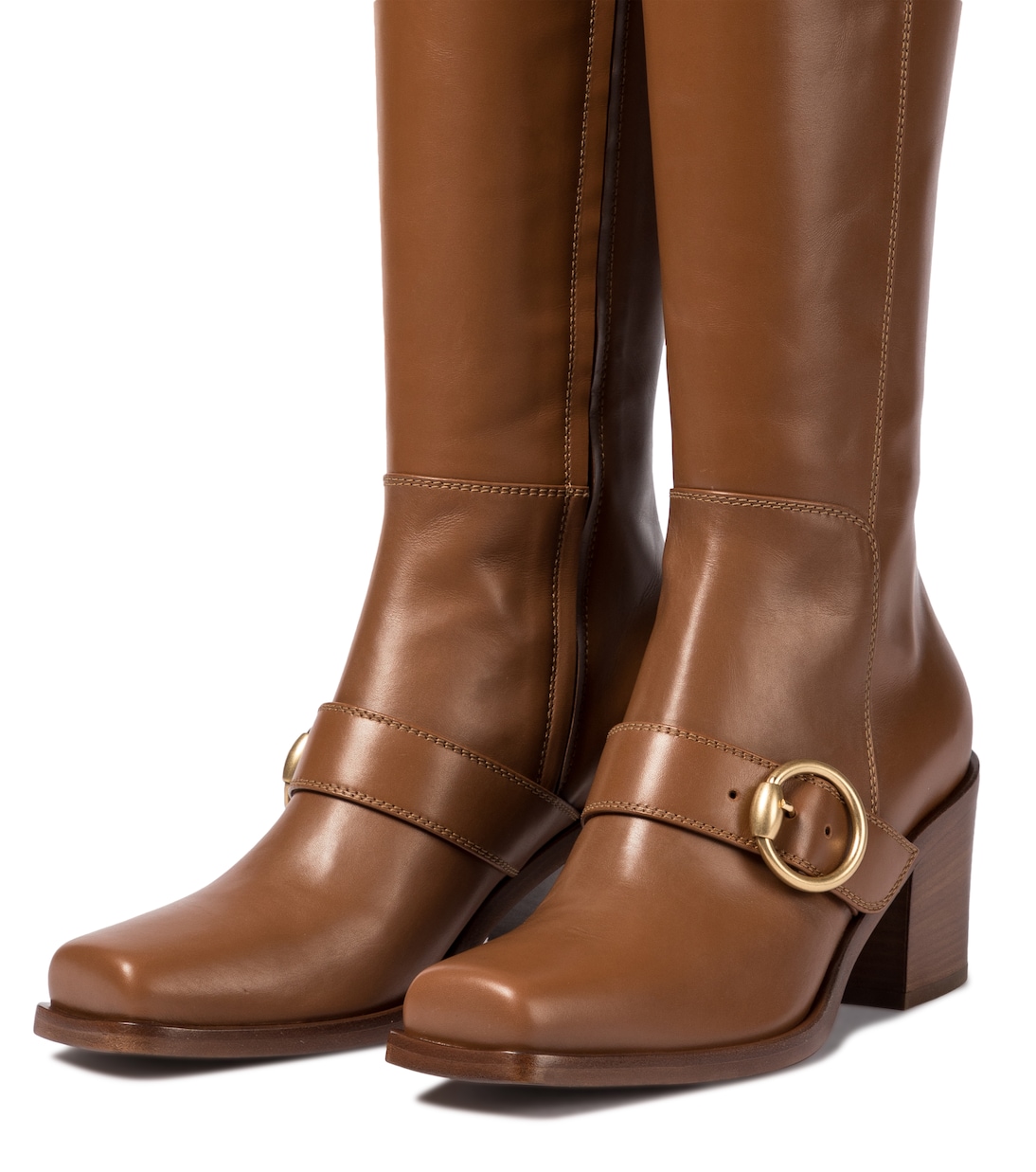 Botas altas Wayne 60 de piel | Gianvito Rossi