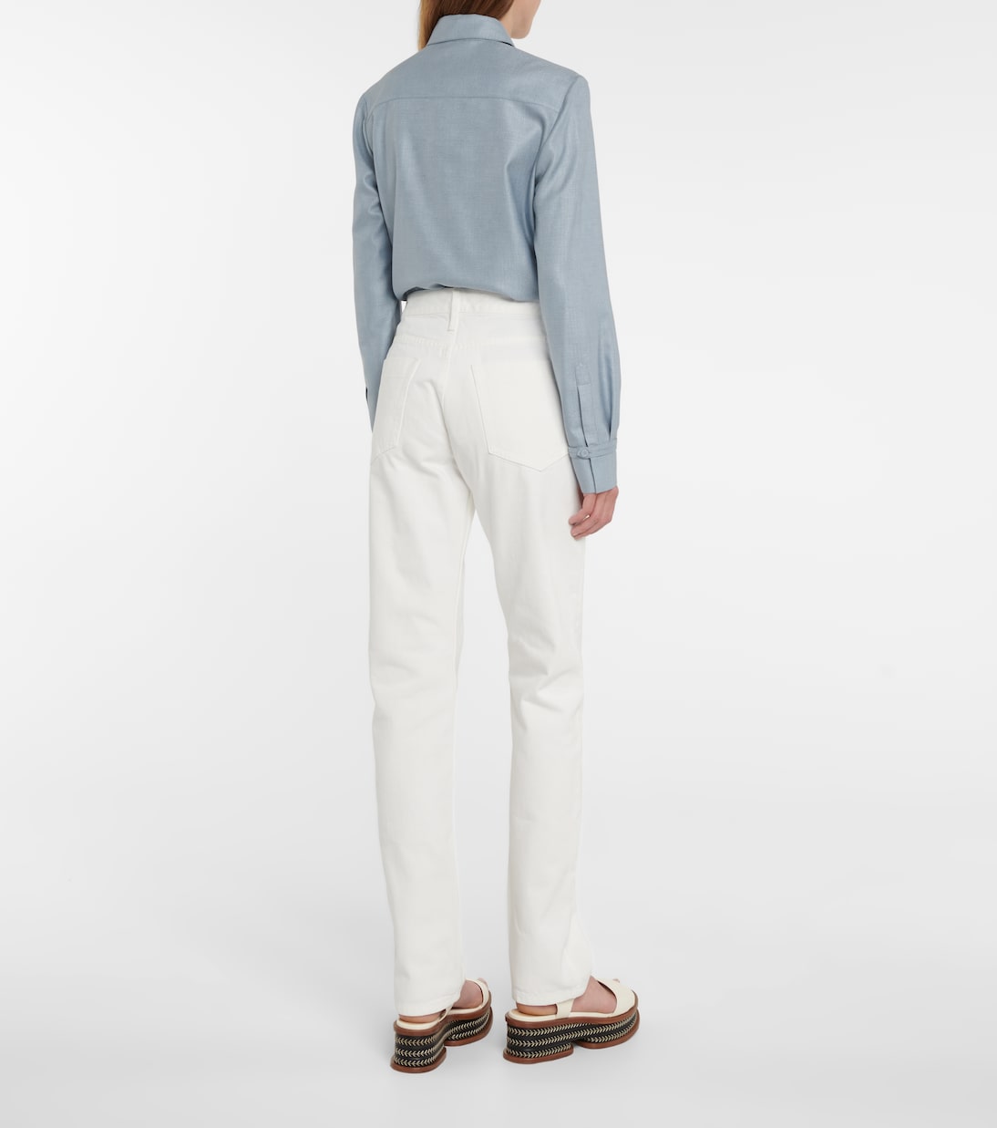 Charles mid-rise straight jeans | Gabriela Hearst