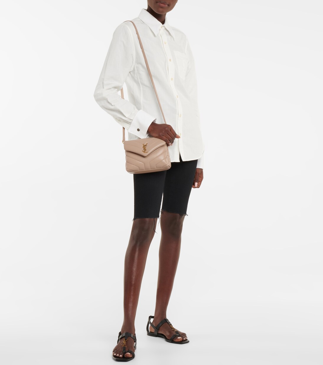 Sac Loulou Toy en cuir | Saint Laurent