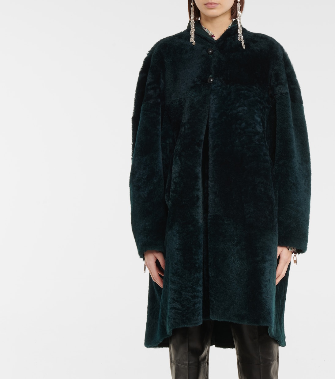 Abrigo Abazoe de borrego reversible | Isabel Marant