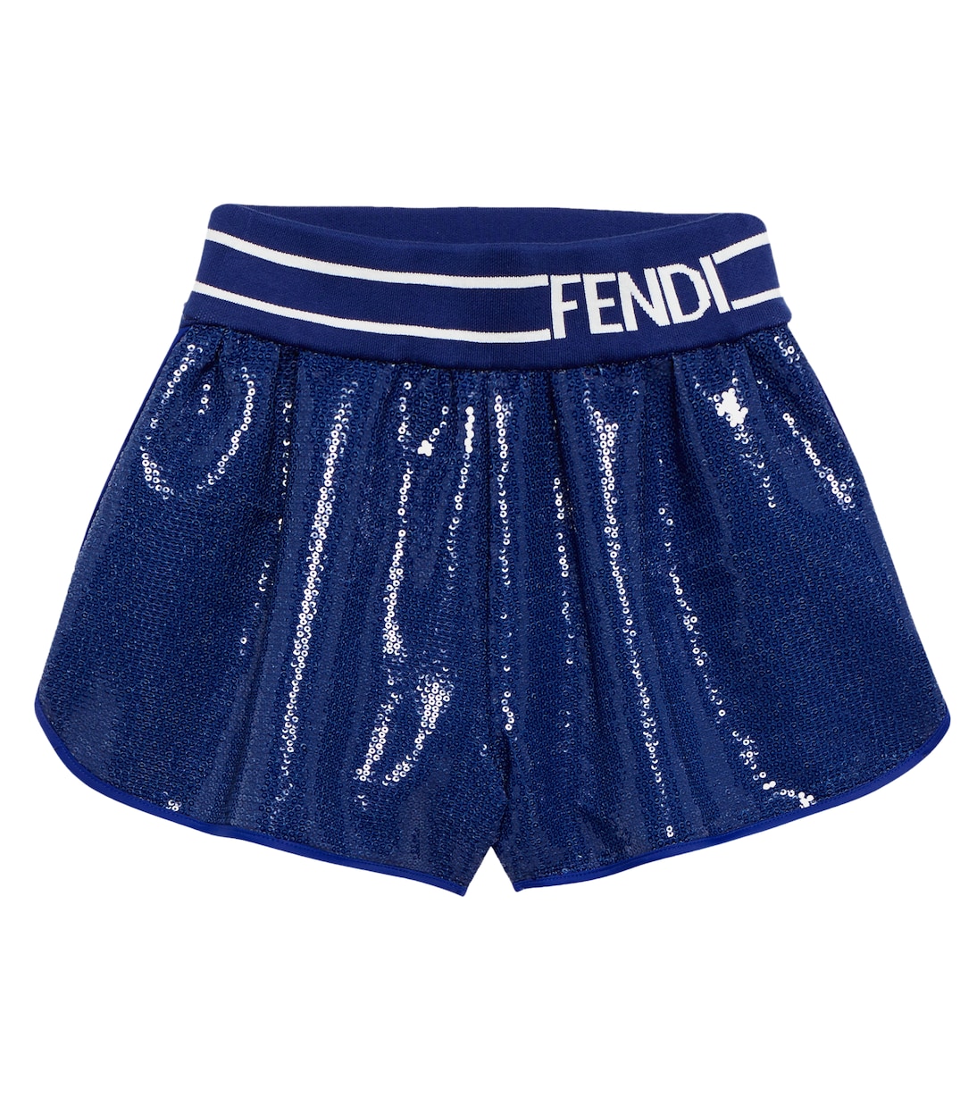 Shorts mit Pailletten | Fendi Kids