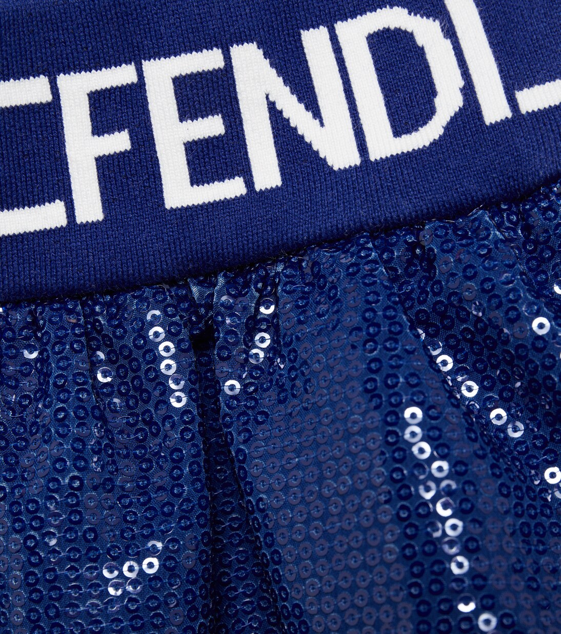 Shorts mit Pailletten | Fendi Kids