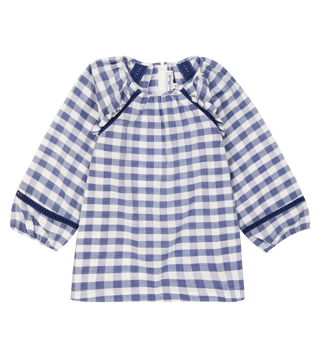 Karierte Bluse aus Baumwolle | Tartine et Chocolat