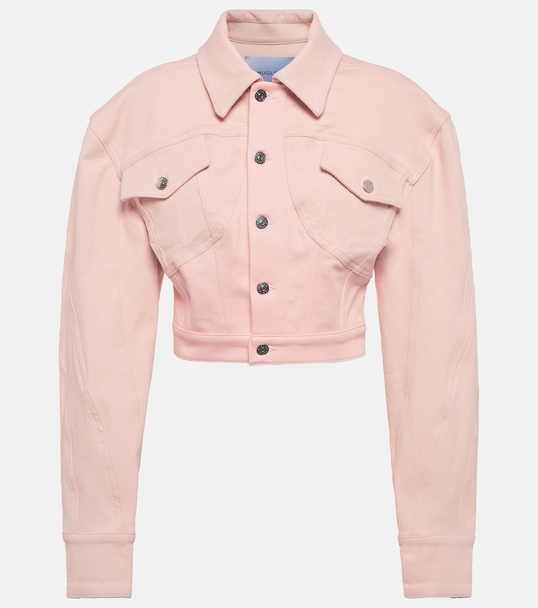 Cropped-Jeansjacke | Mugler
