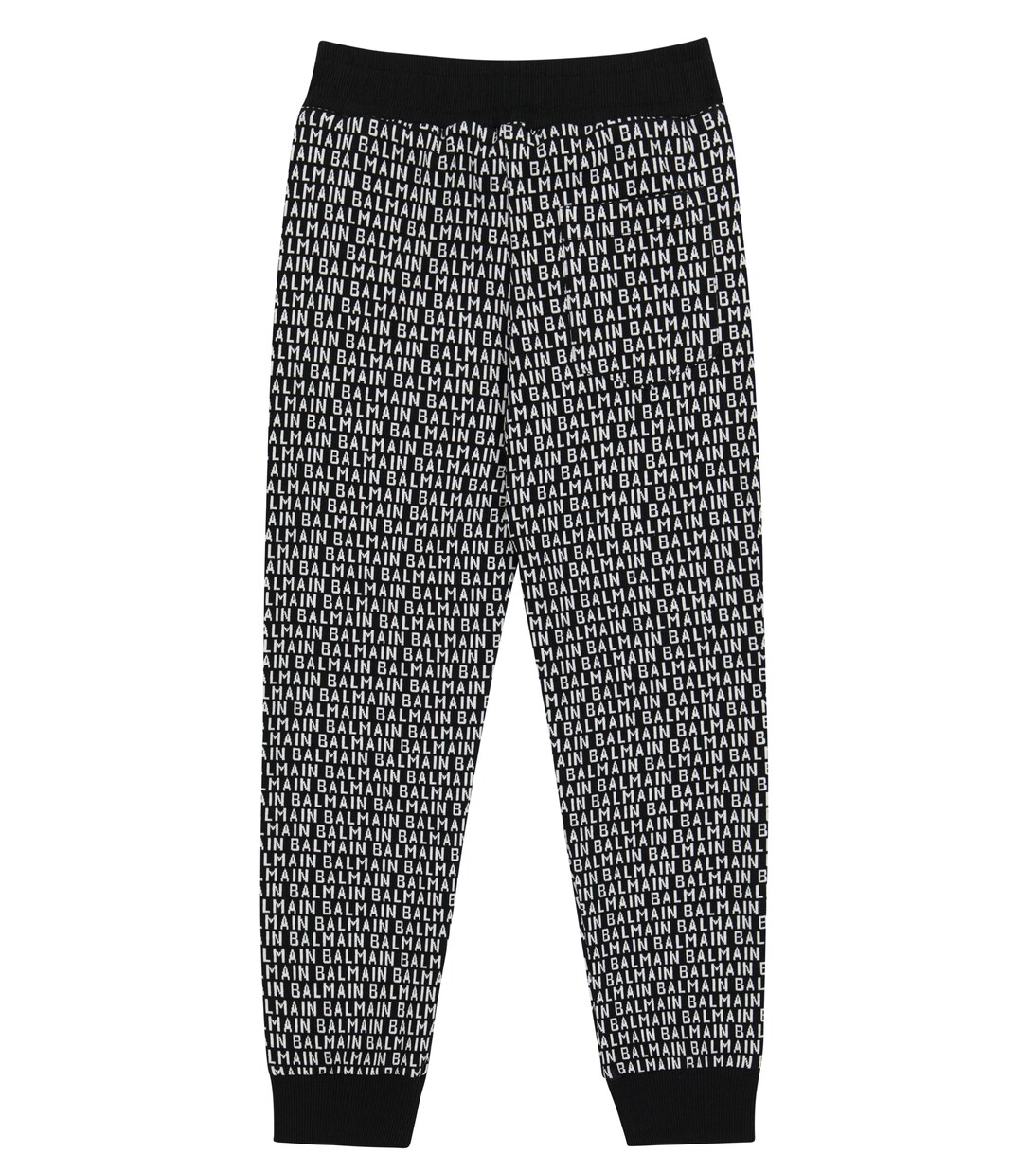 Logo cotton-blend sweatpants | Balmain Kids