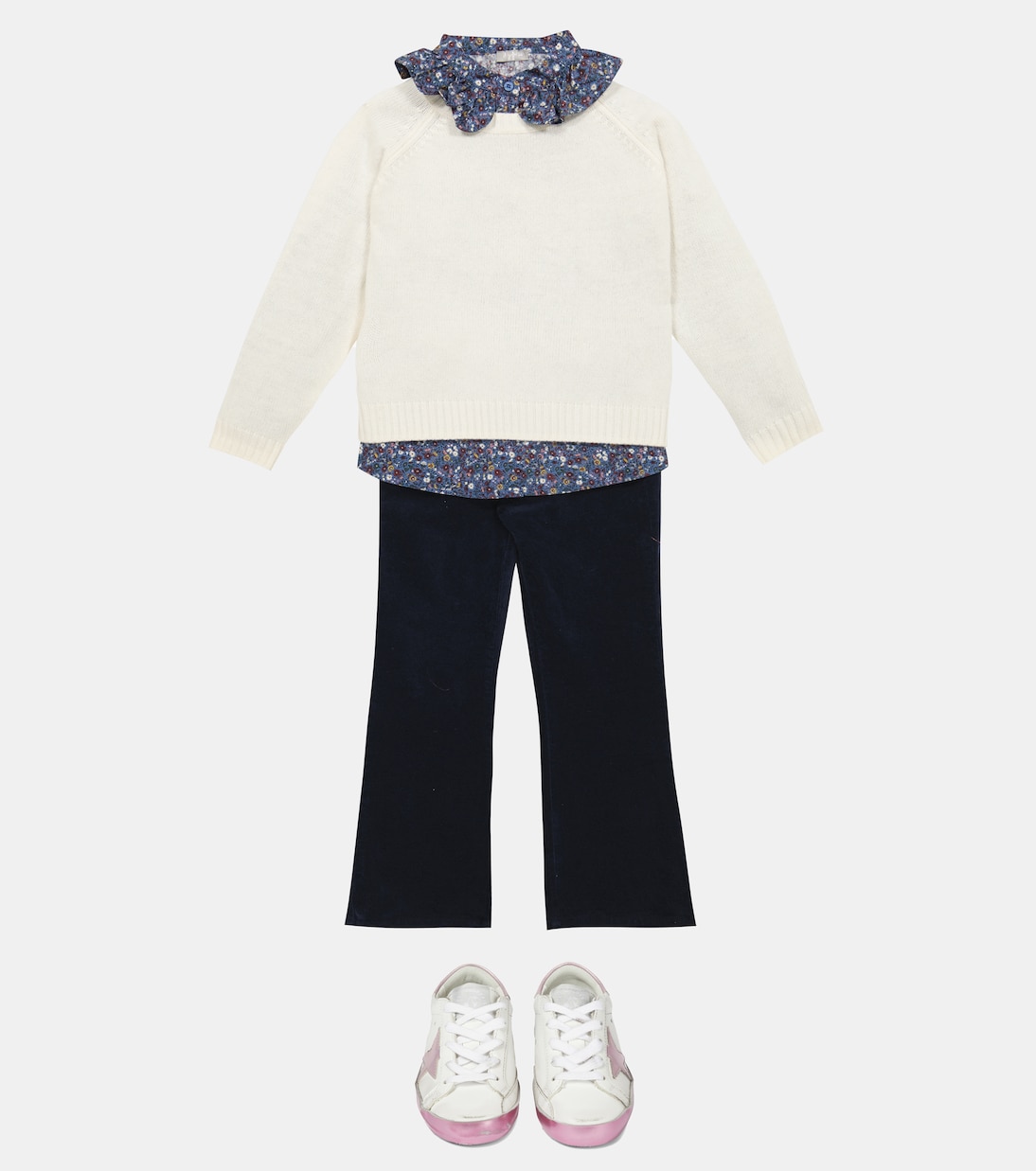 Pullover in lana vergine | Il Gufo
