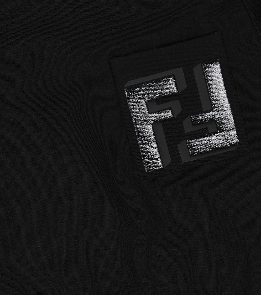 Sudadera FF de algodón elástico | Fendi Kids