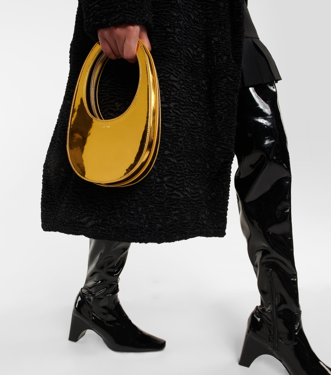 Sac Swipe Mini en cuir | Coperni