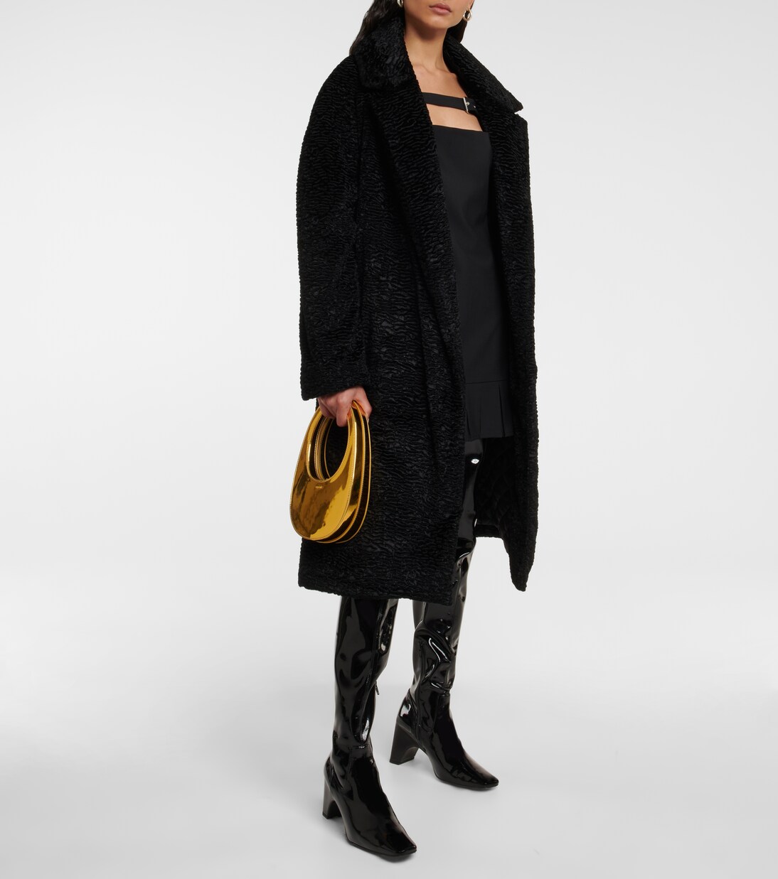 Sac Swipe Mini en cuir | Coperni