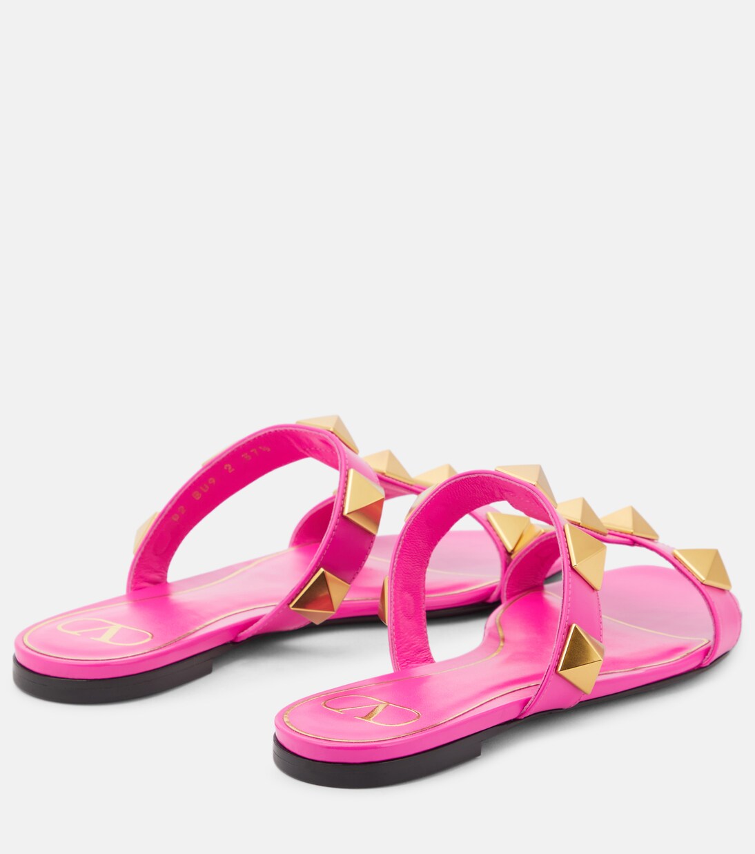 Mules Roman Stud en cuir | Valentino Garavani