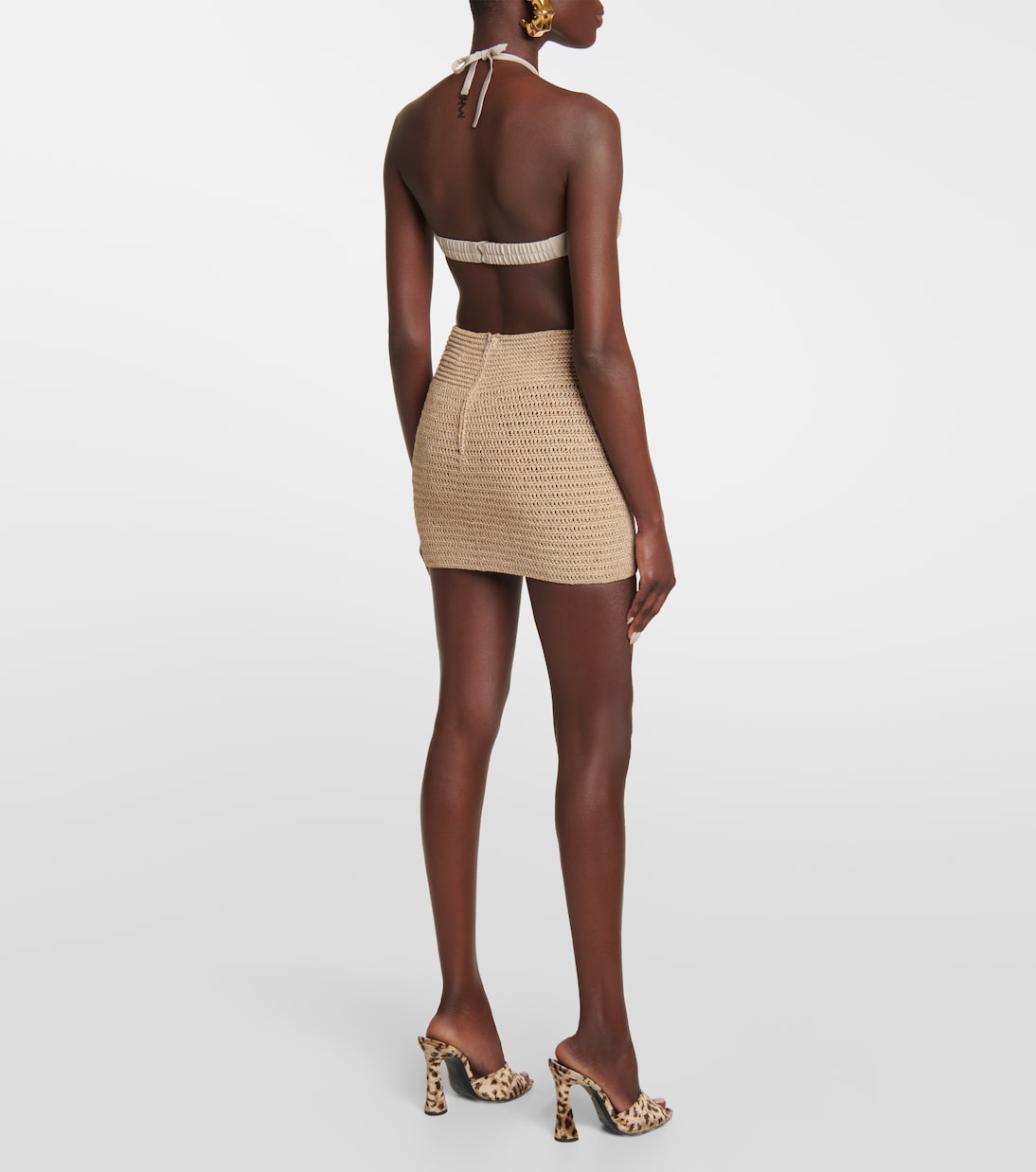 Lima crochet silk-blend bra top | The Mannei