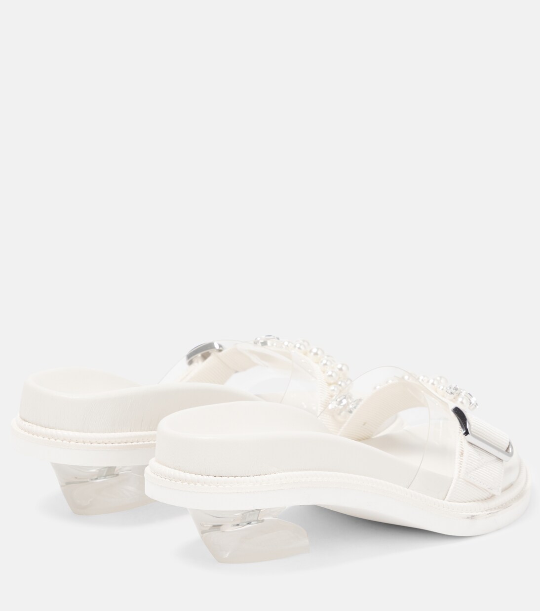 Leather slides | Simone Rocha