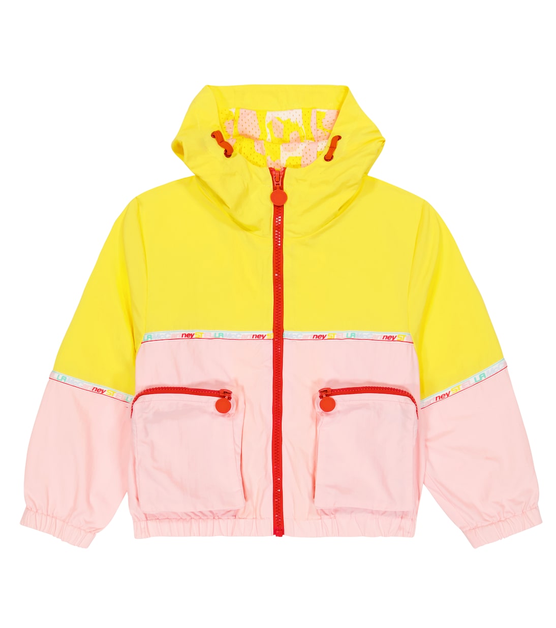 Giacca impermeabile con logo | Stella McCartney Kids