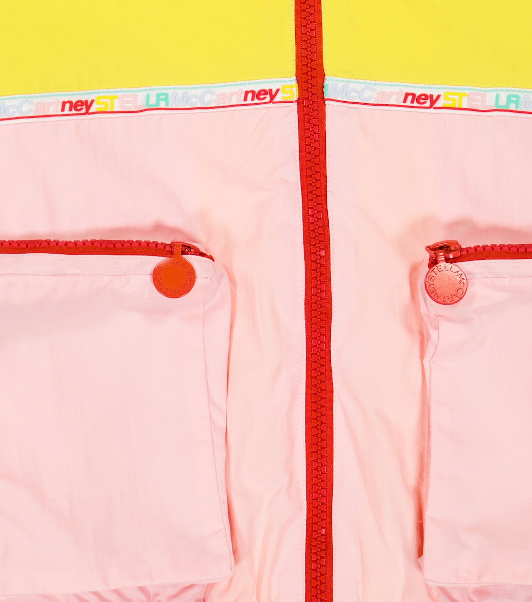 Giacca impermeabile con logo | Stella McCartney Kids