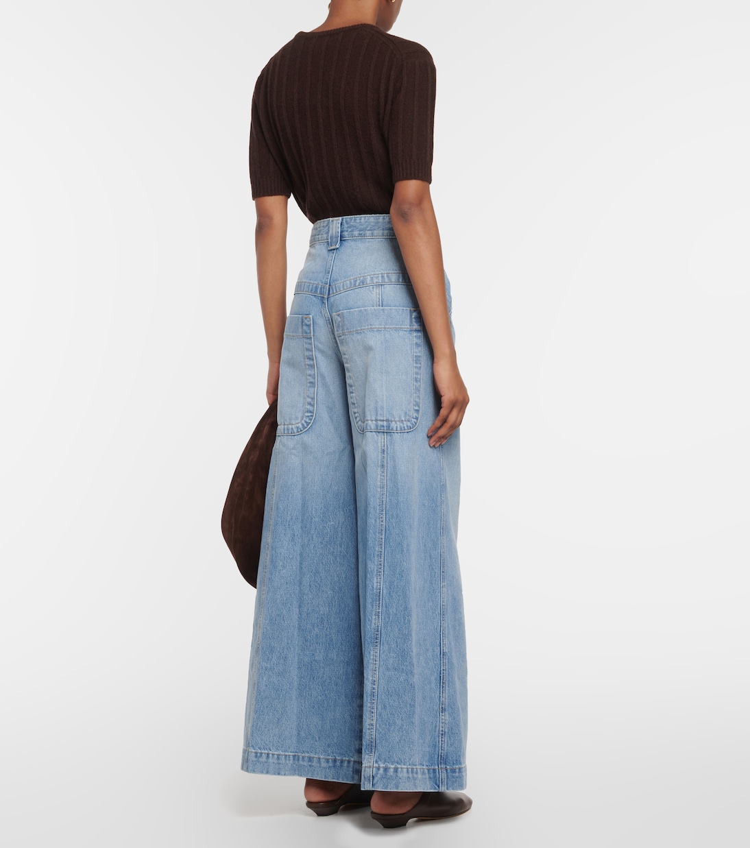 Jean ample Jackie à taille basse | Khaite