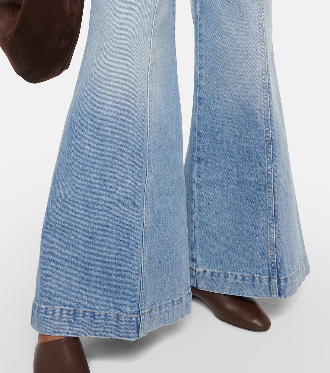 Jean ample Jackie à taille basse | Khaite