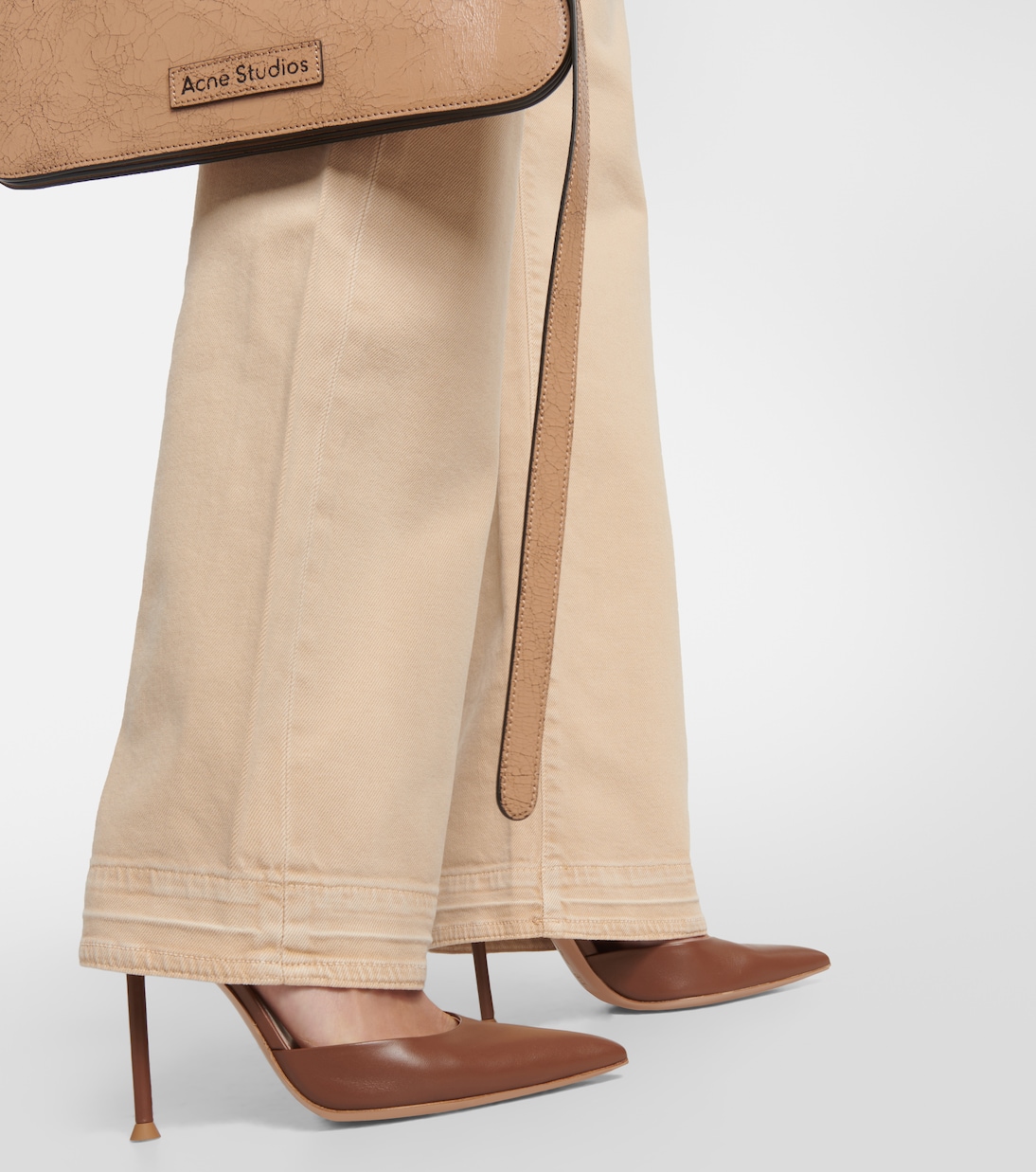 High-Rise-Hose Tess aus Baumwolle | 7 For All Mankind