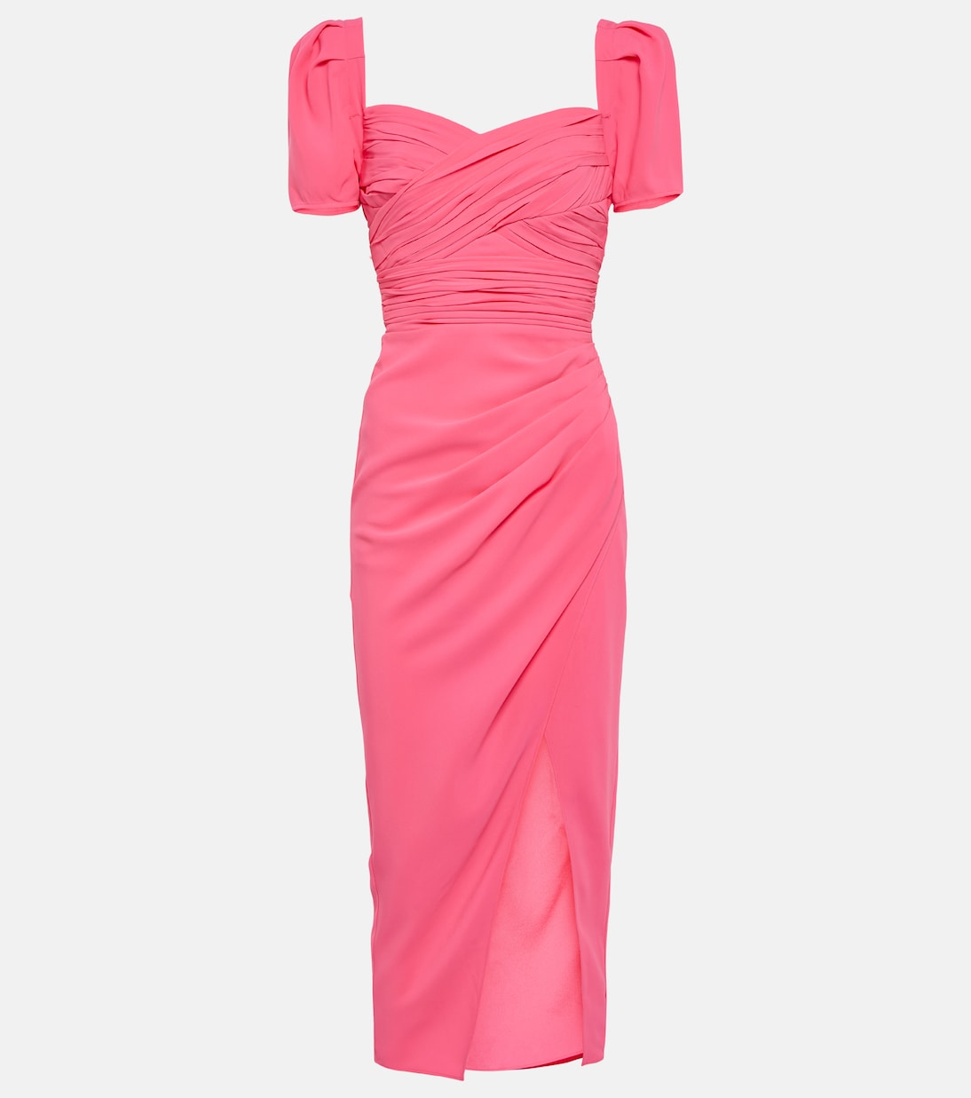 Crêpe midi dress | Self-Portrait