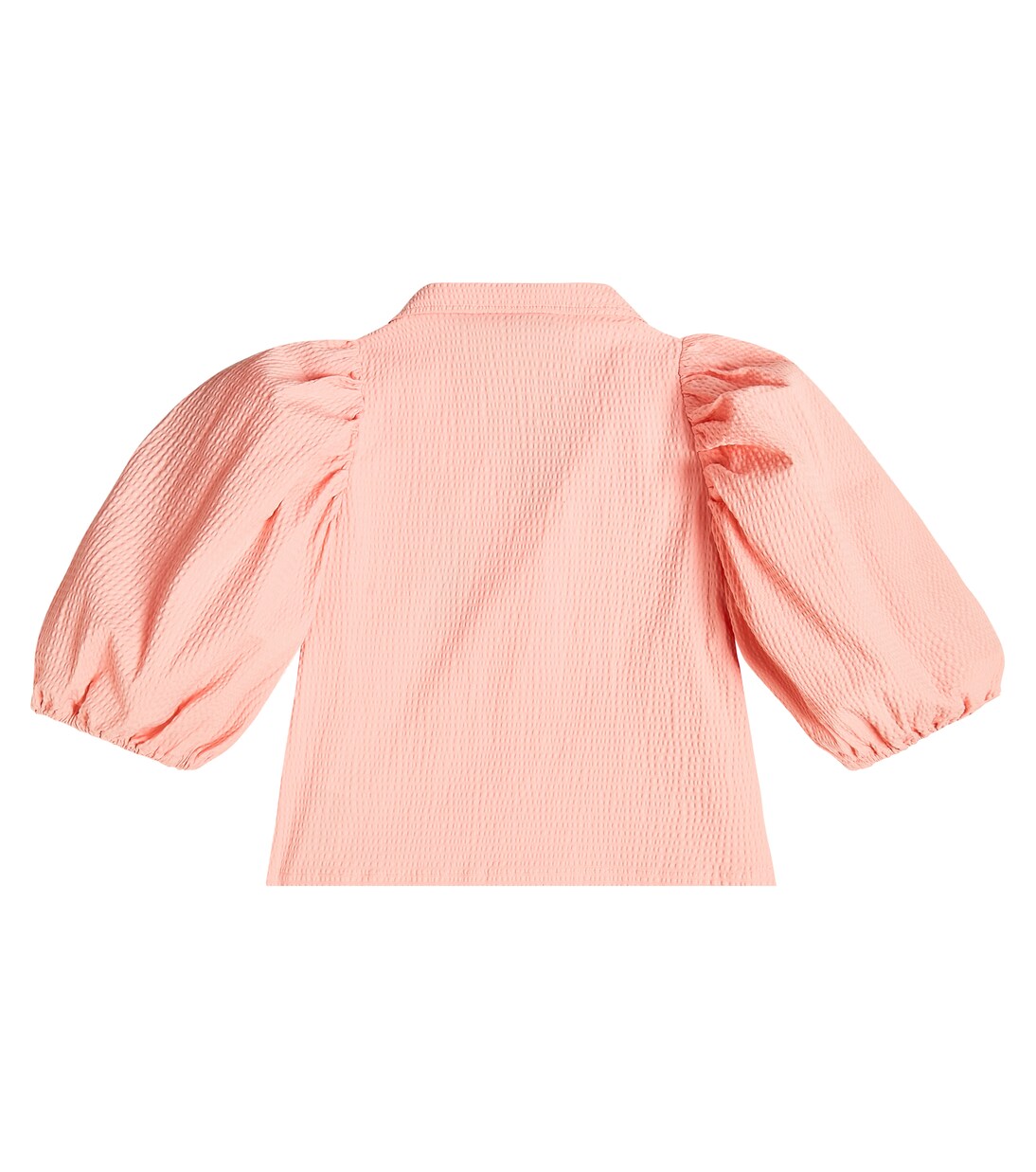 Blusa de seersucker bordada | Mini Rodini