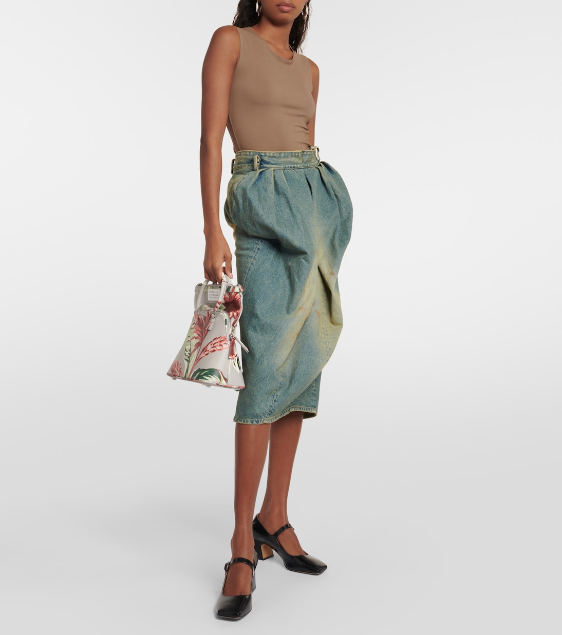 Tote 5AC Classique Mini floral | Maison Margiela