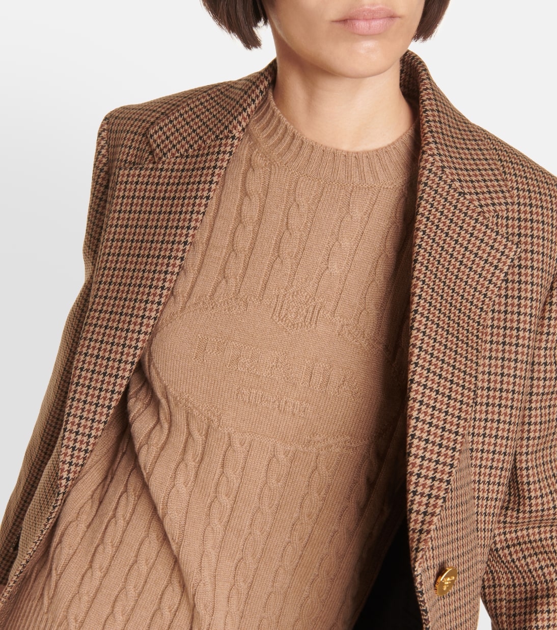 Jersey de Cachemir con Logo de Prada para Jóvenes Modernos