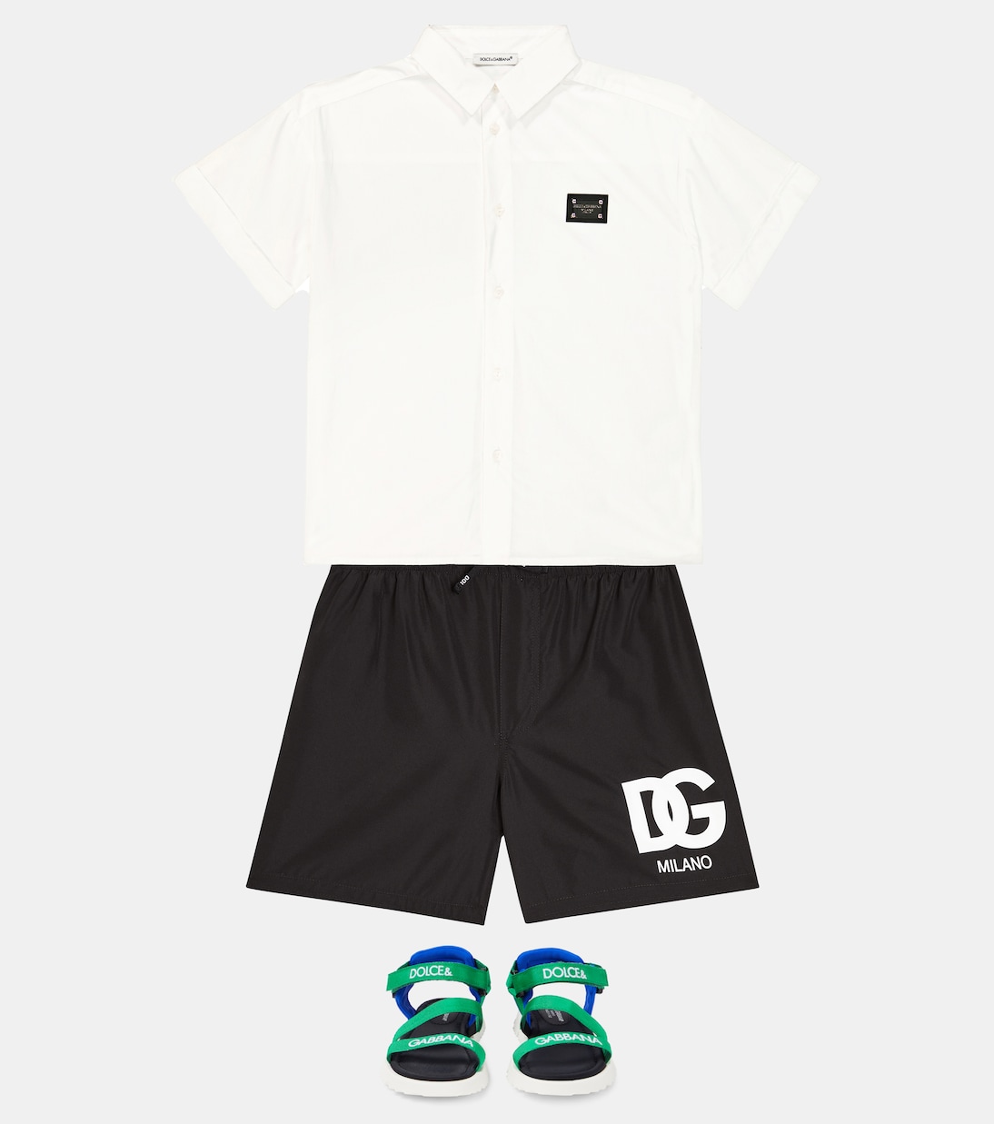T-shirt en coton à logo | Dolce&Gabbana Kids