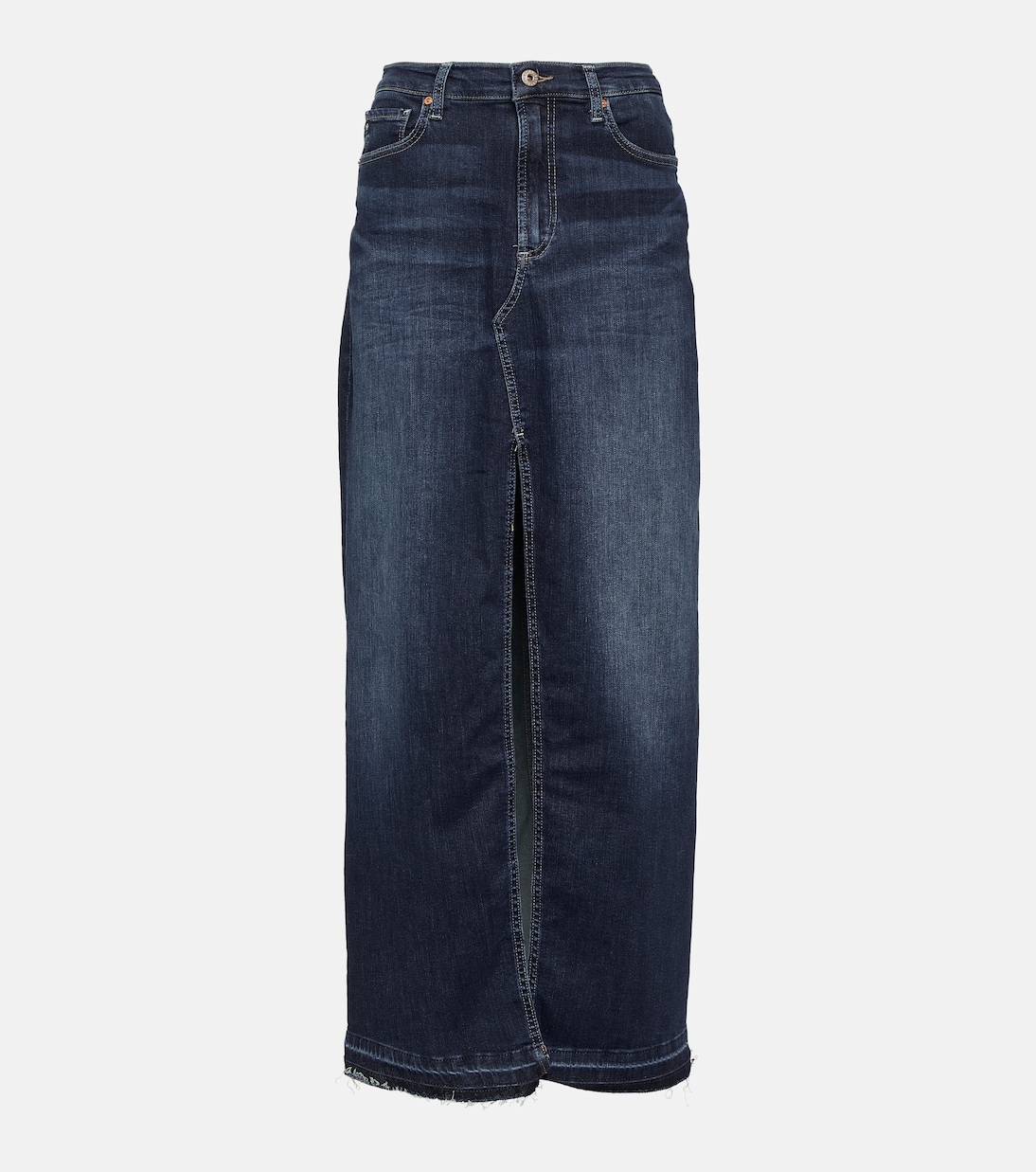 High-Rise-Jeansrock | AG Jeans