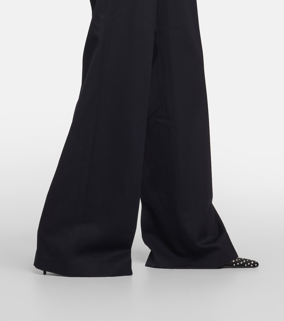 Pantalon ample Flavie en laine vierge | Nili Lotan