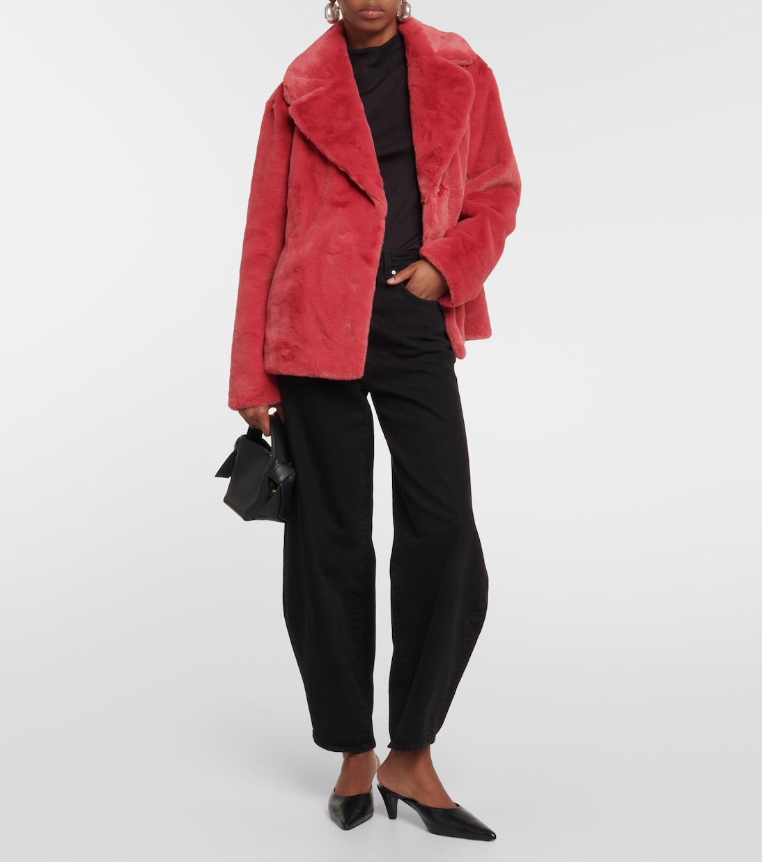 Raquel faux fur jacket | Velvet
