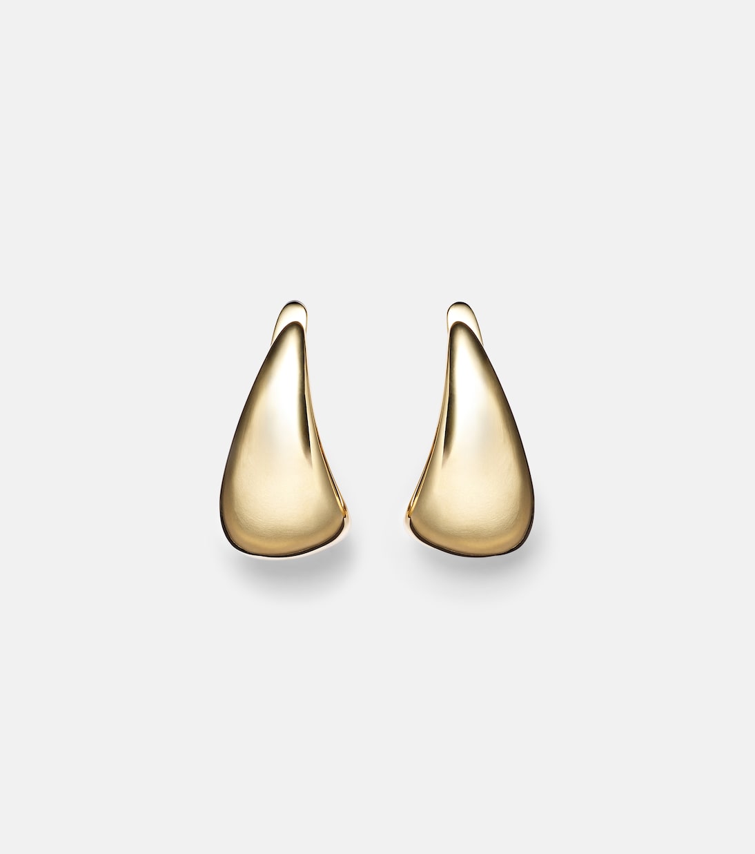 Orecchini in oro 18kt con design artiglio firmati ANITA KO, perfetti per uno stile giovane e audace.